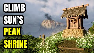 How to Climb Sun's Peak Shrine | Ghost of Yōtei