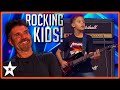 These Kids ROCK! AWESOME Rock and Roll Auditions from Got Talent 2023!
