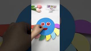 Title: Easy Circle Octopus Craft for Kids #CircleOctopus #ParentChildCrafting #KindergartenCrafts