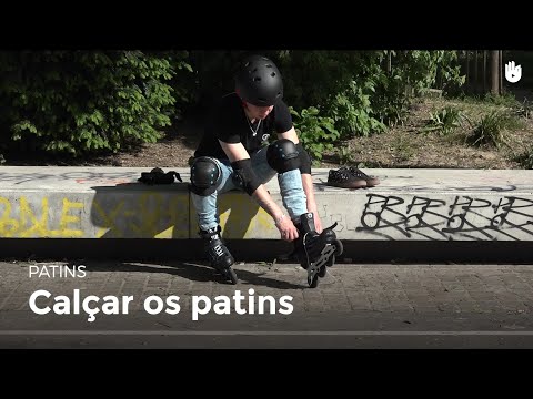 Vídeo: Como Calçar Patins