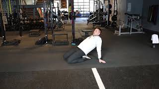 Quad Stretch Rock Back