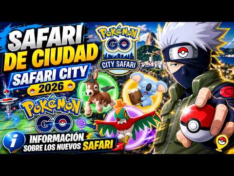 🚨LLEGAN NUEVOS CITY SAFARI A POKEMON GO🚨HABLEMOS UN RATO EN DIRECTO