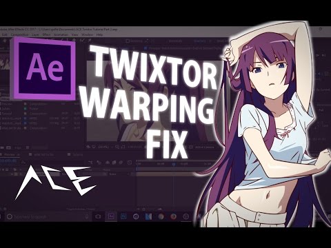 After Effects AMV Tutorial - Twixtor Warping Fix