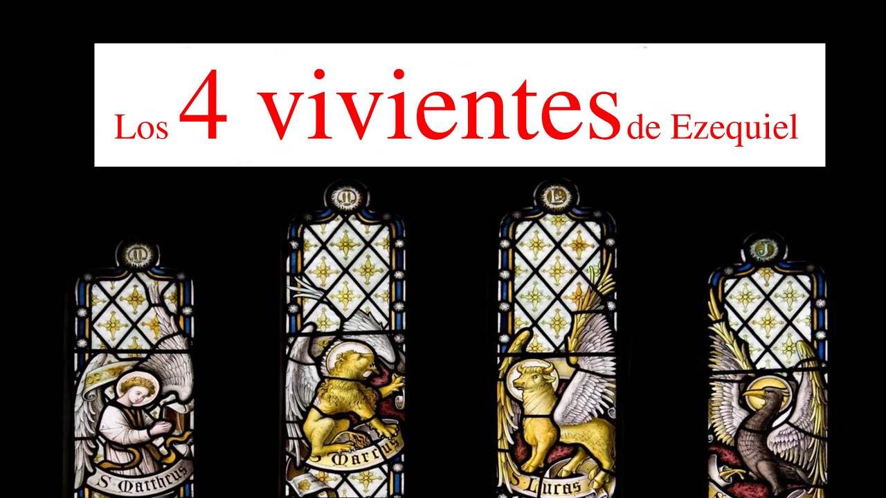 280 Los cuatro vivientes alrededor del Trono de Dios
