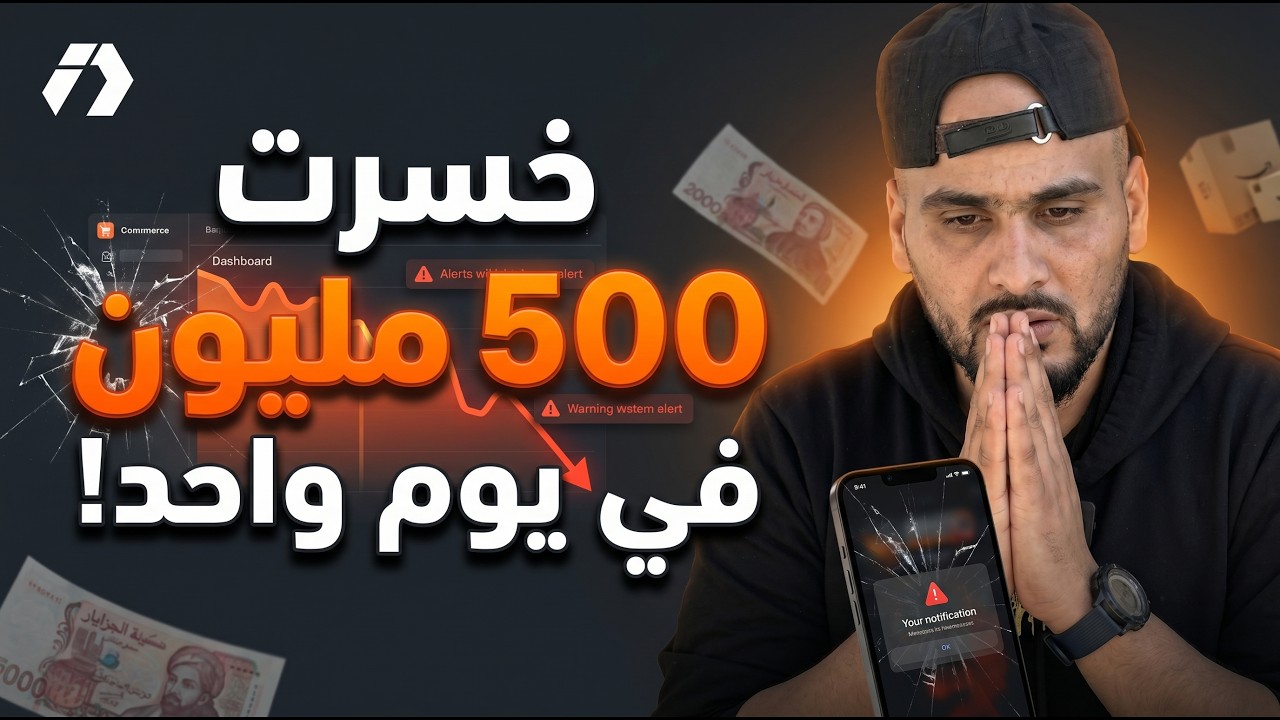 كيف خسرت أكثر من 500 مليون في يوم واحد ؟ دروس من التجارة الإلكترونية