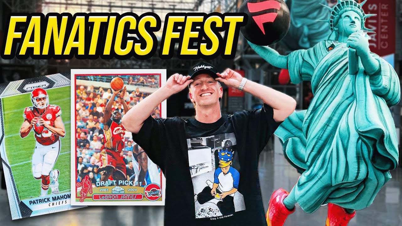 BUYING Big-Time Sports Card Deals at INSANE Fanatics Fest Show
