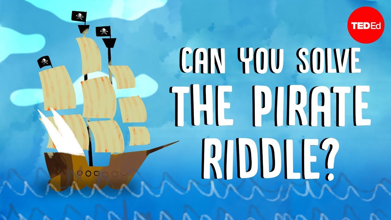 ⁣Can you solve the pirate riddle? - Alex Gendler