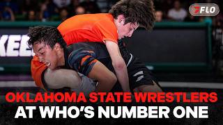 Oklahoma State Wrestlers at Who's Number One!
