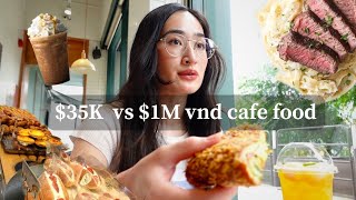 35 000VND vs 1 000 000VND Cafe