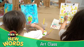 Art Class | New Words | KidVision Pre-K