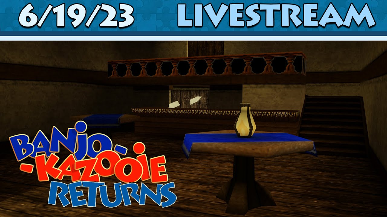 BanjoKazooie Returns (6/19/23) Custom Level Modeling YouTube