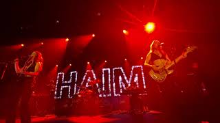 Haim performing Let Me Go at the Bellwether LA 7.18.23