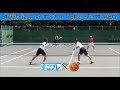すごプレコラボ08　ソフトテニス　日本代表選考予選会2010　男子　中堀・高川（NTT西日本広島）ー鹿島・中本（早稲田大学）