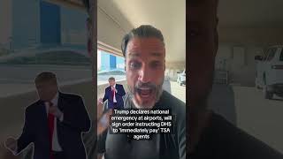 Trump declares national emergency at airports