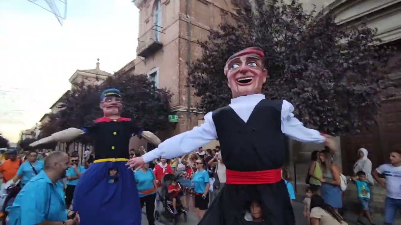 último pasacalles de fiestas , por todo lo alto , ( sábado ) gracias a todos...