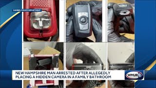 New Hampshire Man Arrested After Allegedly Placing Hidden Camera In Bathroom