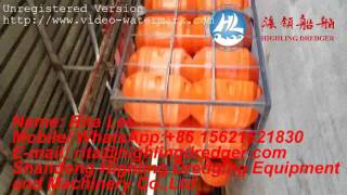 cutter suction dredger Pipe line floater