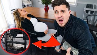 My Water Broke PRANK!!! (Worlds BEST reaction)