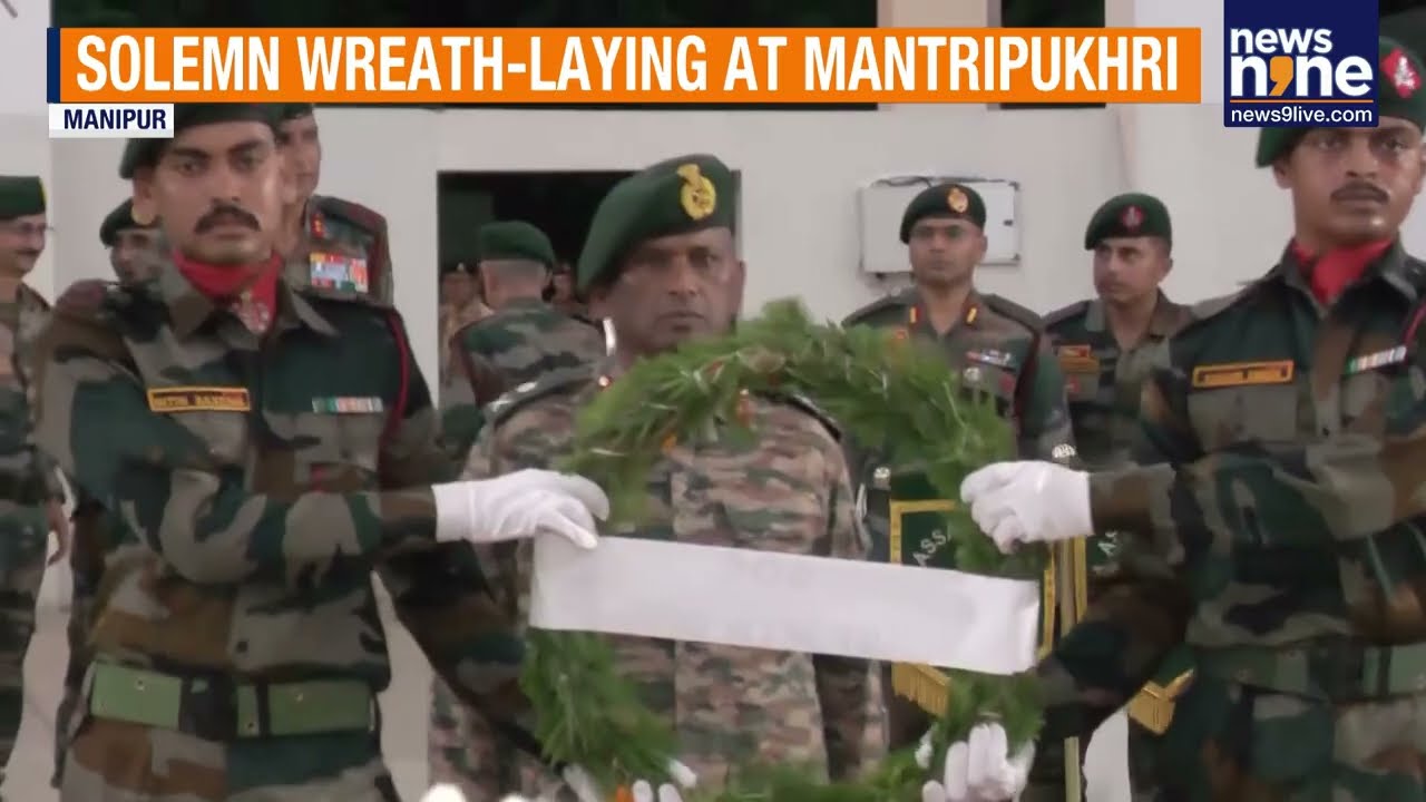 Manipur Pays Tribute to Fallen Soldiers Naib Subedar Shyam Gurung & Rifleman Ranjeet Singh Kashyap