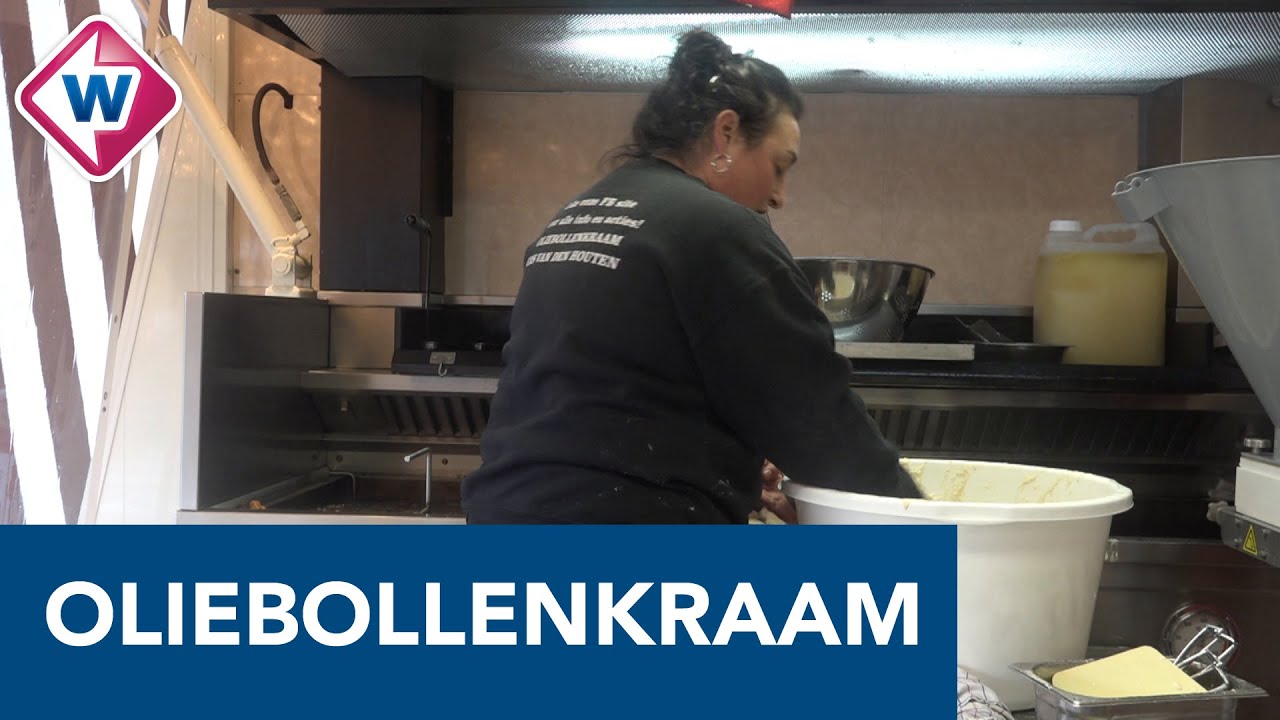 Oliebollenkraam van Antoinette op leeg parkeerterrein Intratuin is 'gewoon' open - OMROEP WEST