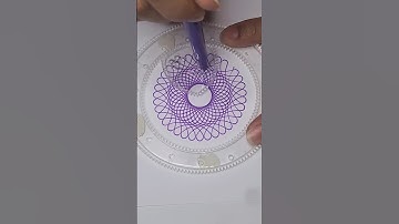 Hypnotic Spirograph Art ASMR | Colorful and Relaxing Designs #satisfying  #asmr