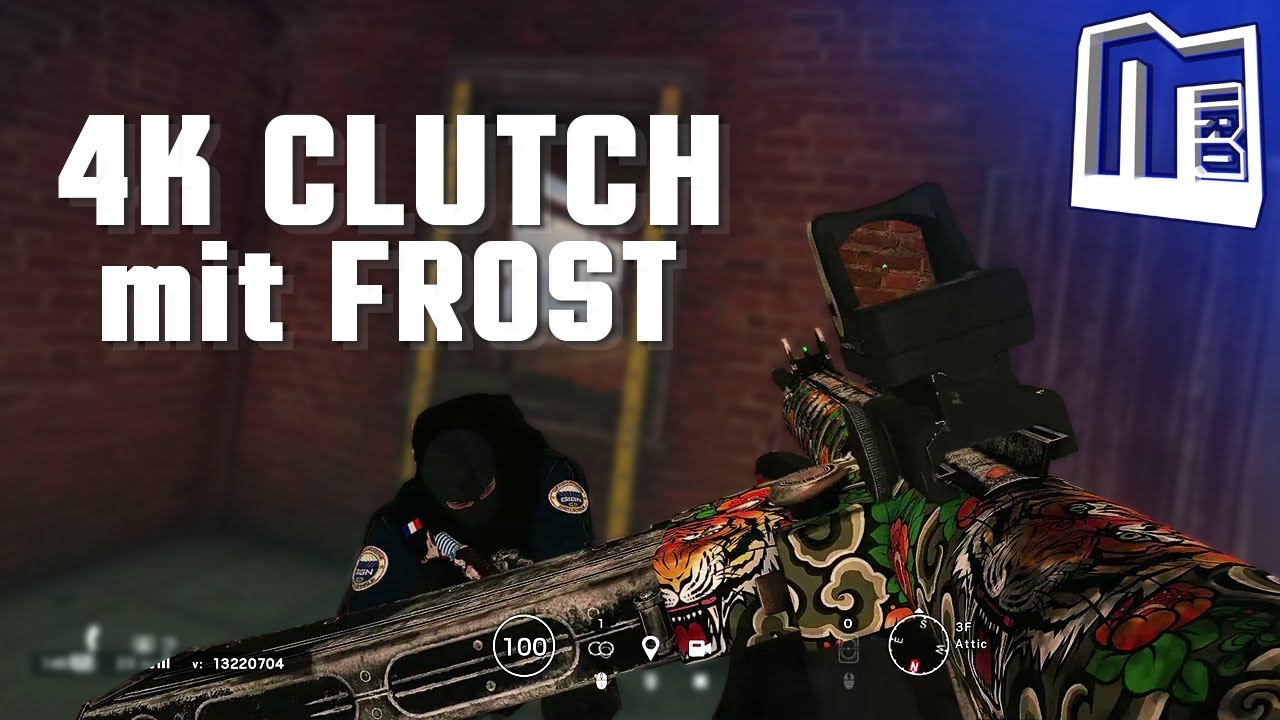 4K Clutch mit Frost Rainbow Six Siege - YouTube