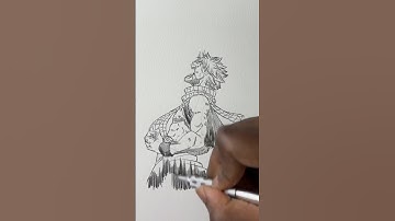 Speed Drawing Stickman- Natsu🔥🐉 - Fairytail👆🏾❤️#shorts #fyp