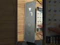 Elevator glass control panel