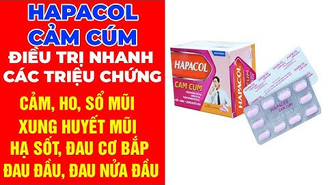 Thuốc hapacol cs day là thuốc gì