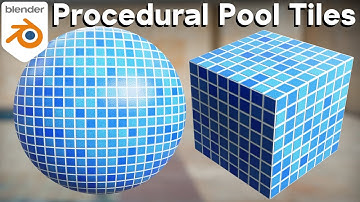 Procedural Pool Tiles (Blender Tutorial)