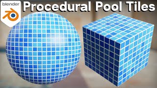 Procedural Pool Tiles (Blender Tutorial)