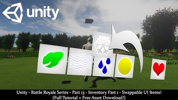 Unity-Battle Royale Series-Part 13-Inventory Part 1-Swappable UI! (Full Tutorial + Free Download!)