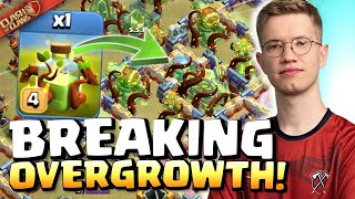 Tribe's UNSTOPPABLE Overgrowth Attack is BREAKING Clash of Clans