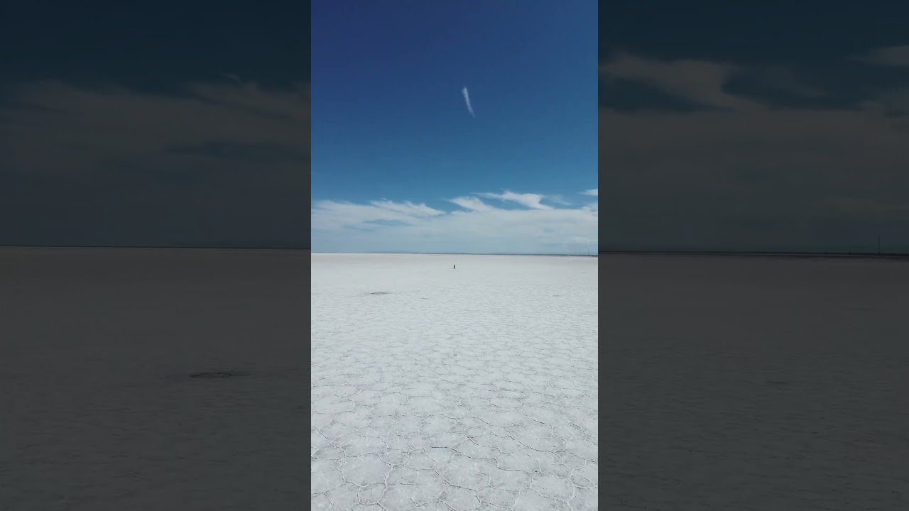 Cinematic Utah: Salt Flats & Mountains from Above