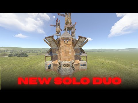 The Volcanus Rust Base solo/duo Rust Console !!!