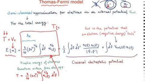 Thomas-Fermi model: the first kind of density functional theory
