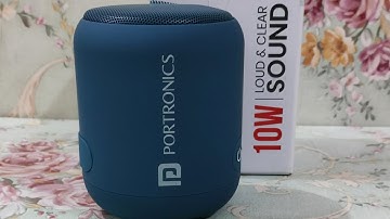 Best Diwali Gift - PORTRONICS SoundDrum 1 - Bluetooth Speaker, FM, USB | Unboxing Review Demo ||