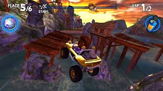NO COMMENTARY Beach Buggy Racing [100, 250, 500, 1000cc Beach Buggy]