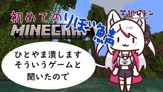 【ケモノ/雑談/minecraft】ちょっと整地しつつ【羊狼レモン/個人VTuber】