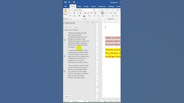 Adwanced Clipboard Options in Microsoft Word | MS Word | #viralvideo #msword, #office