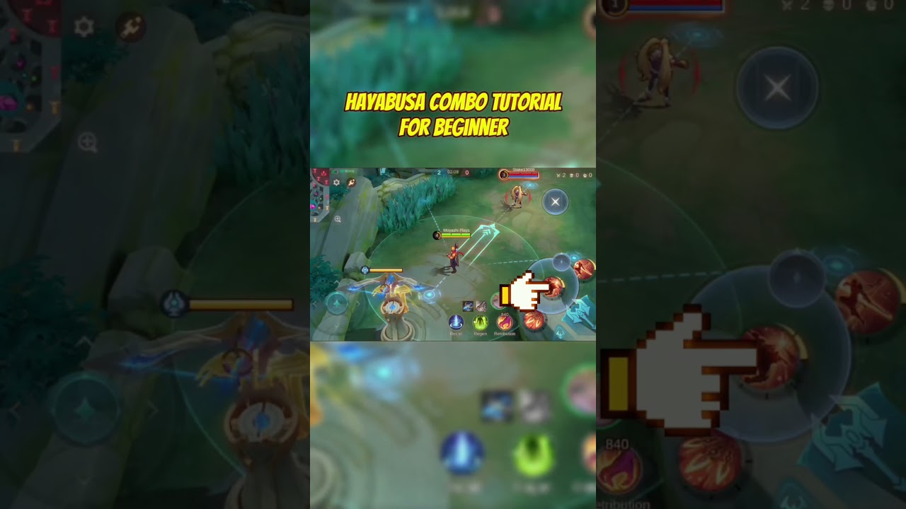 Hayabusa Combo Skill Tutorial for Beginner 