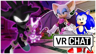 Dark Silver Meets Sonic & Rouge! (VR Chat)