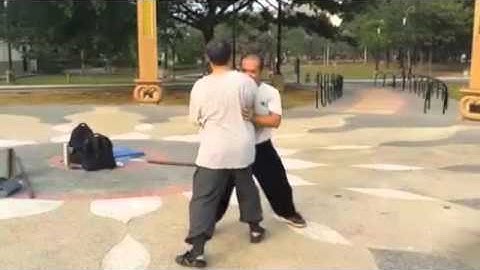 Tai chi secret movements Hiucf push hands at PGRM