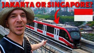 SHOCKED by modern Jakarta! (driverless LRT, impressive!)