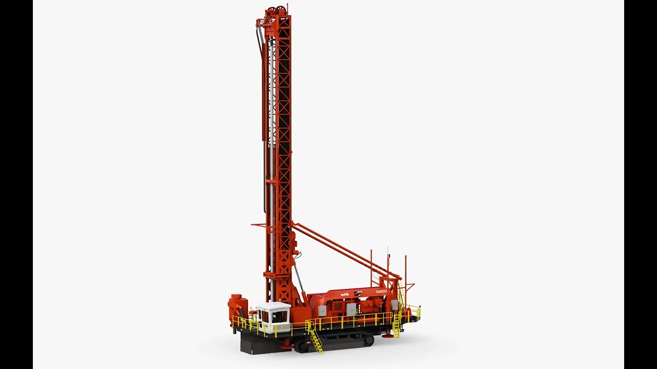 Sandvik DR416i 3d model