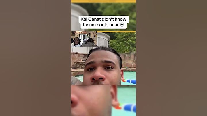 Kai Cenat Thought Fanum Couldn't Hear Him😂