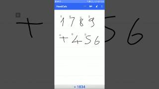 HandCalc - Free Handwriting Calculator for Android screenshot 1