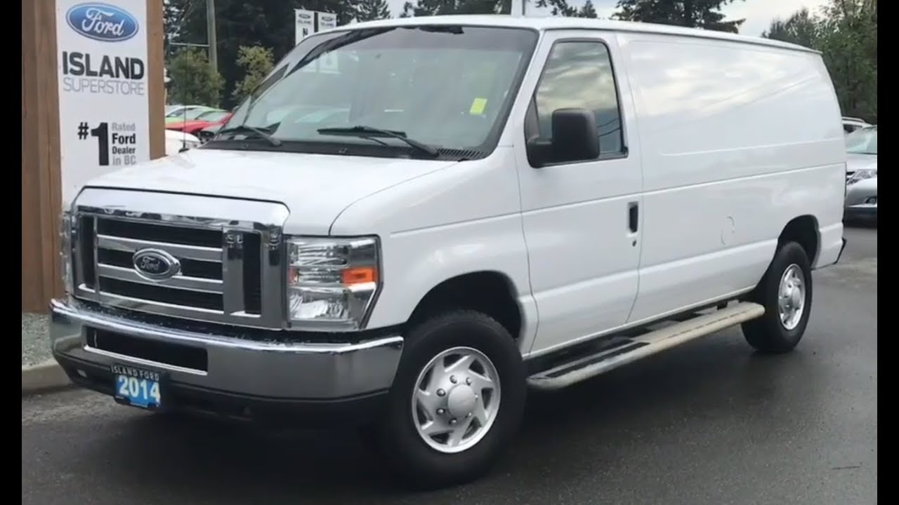 14 Ford Econoline Cargo Van Review Island Ford Youtube