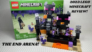 LEGO Minecraft The End Arena, Ender Dragon Battle Set 21242, Multiplayer  Set Includes Mobs, Shulker and Enderman, Minecraft Gift and Educational  Holiday Toy for Kids, Boys and Girls 