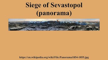 Siege of Sevastopol (panorama)